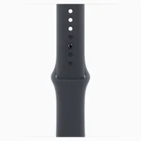 Apple Watch SE3 GPS-es (44mm) éjfekete alumínium tok, éjfekete M/L sportszíjas okosóra #3