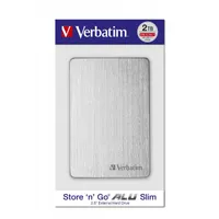Verbatim 53666 Store `n` Go ALU Slim 2,5” 2TB USB 3.2 Gen 1 ezüst HDD #5