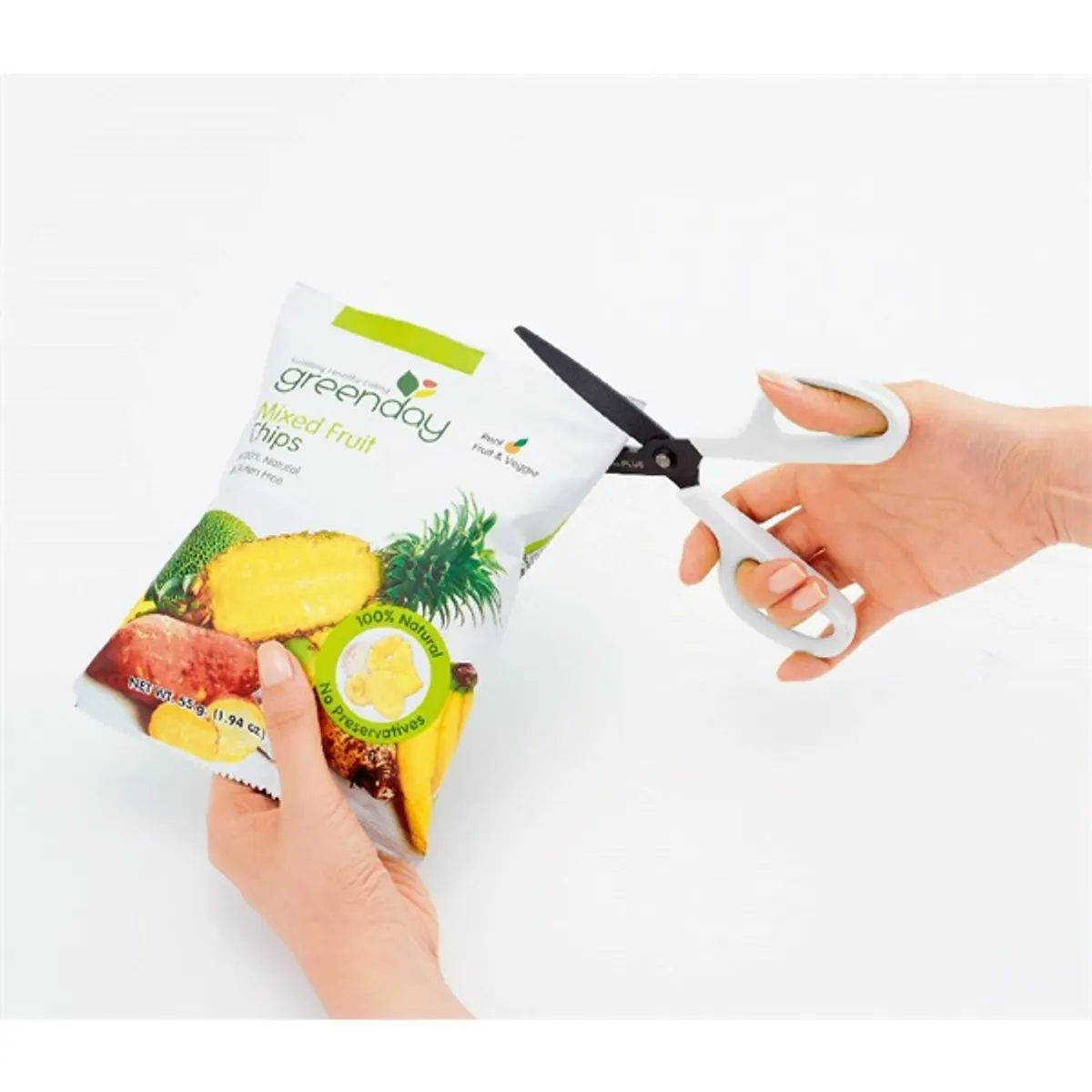 Plus Japan Fitcut Curve 17,5 cm fluorbevonatú olló #3