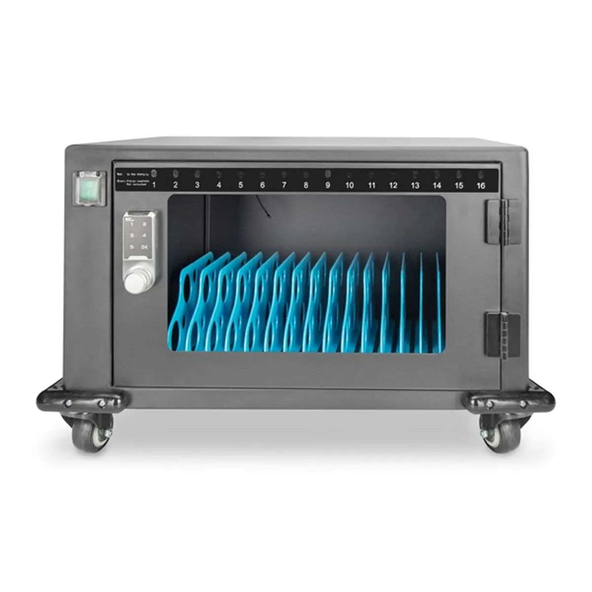 DIGITUS DN-45003 16 állomásos (max. 14") tablet és notebook töltőkocsi #6