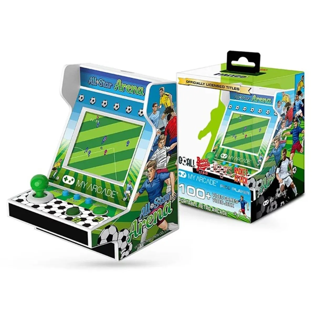 My Arcade DGUNL-4119 All-Star Arena 100+ Pico Player Retro Arcade 3.7" hordozható kézikonzol #1