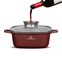 Blaumann BL-4091 Cerastone Collection 22 cm-es négyzet alakú edény fedővel #2