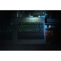 Razer Huntsman V2 Tenkeyless (Red Switch) US RGB fekete gamer billentyűzet #2