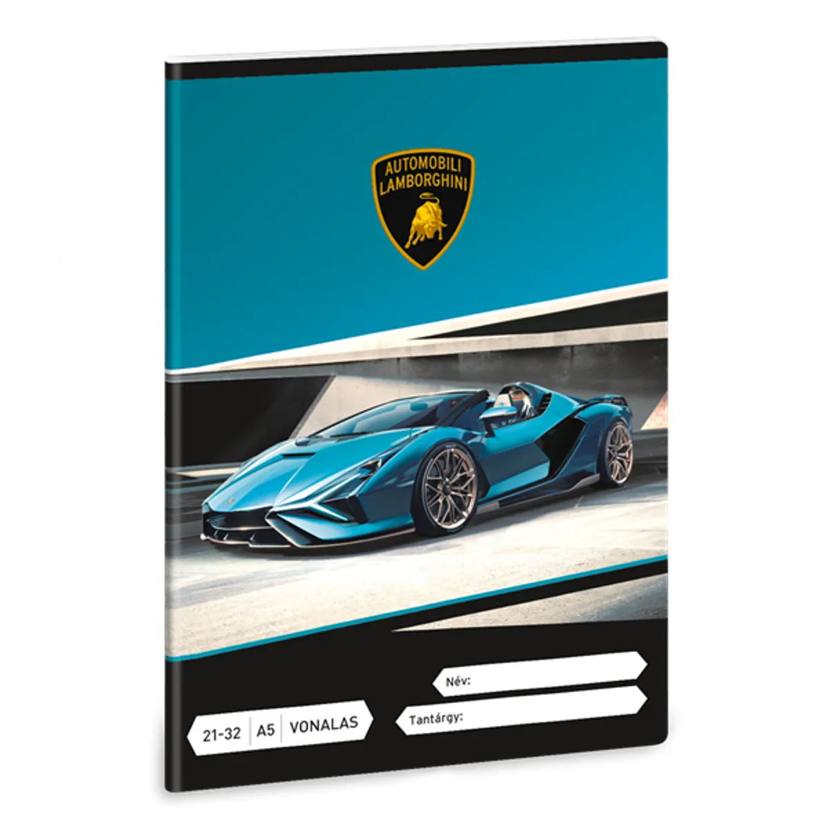 Ars Una Lamborghini 24 (5336) A5 21-32 vonalas füzet #1