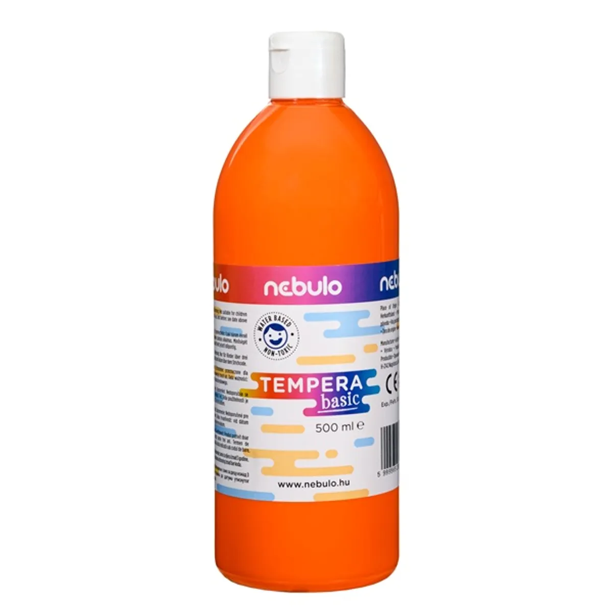 Nebulo 500 ml-es narancssárga tempera festék #1