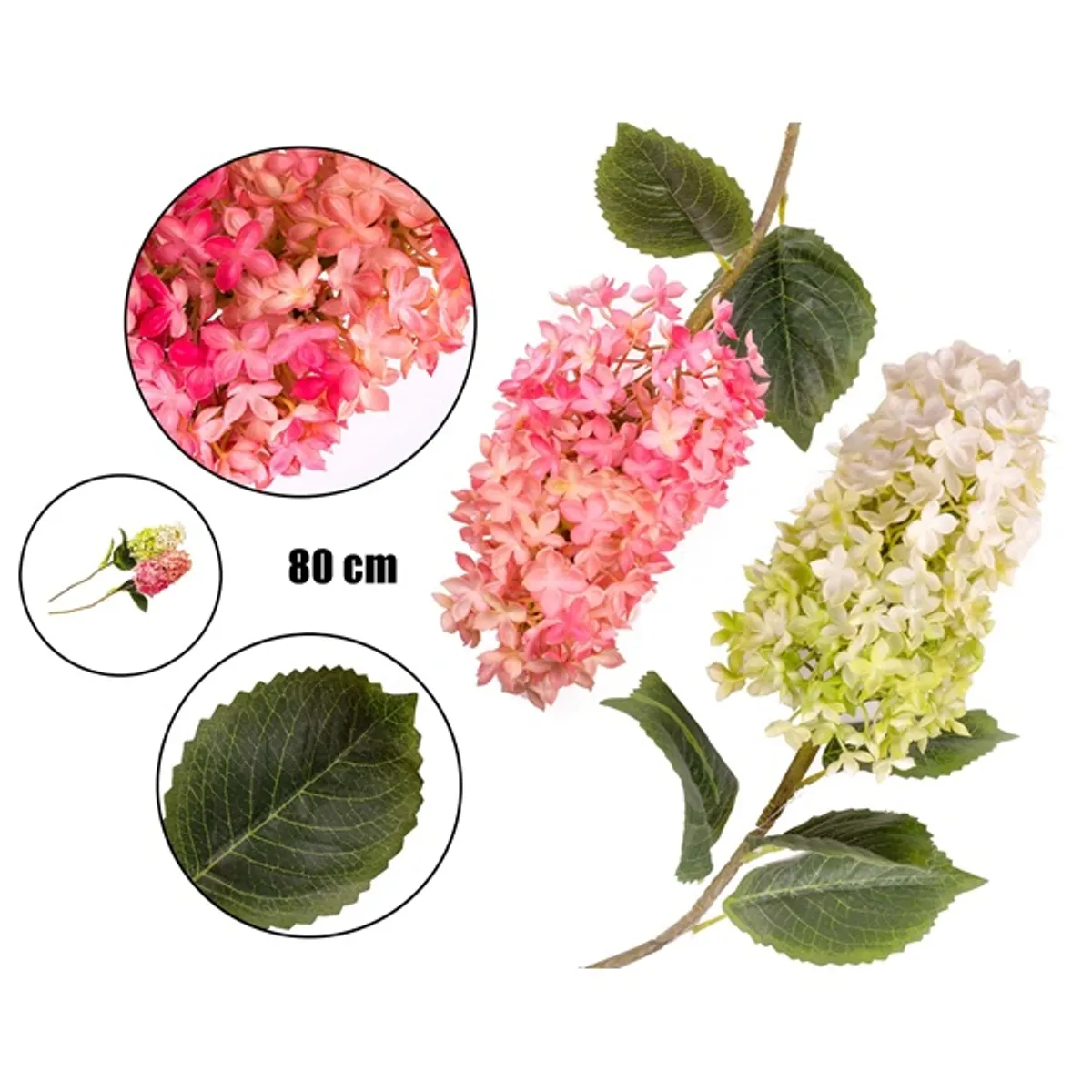 IRIS dekor virág orgona szálas 2 szín #1