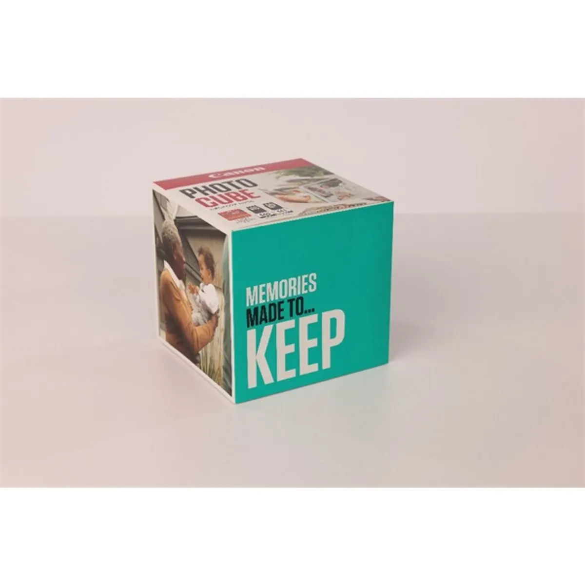 Canon Photo Cube Creative Pack fehér kék képkeret és fotópapír #1