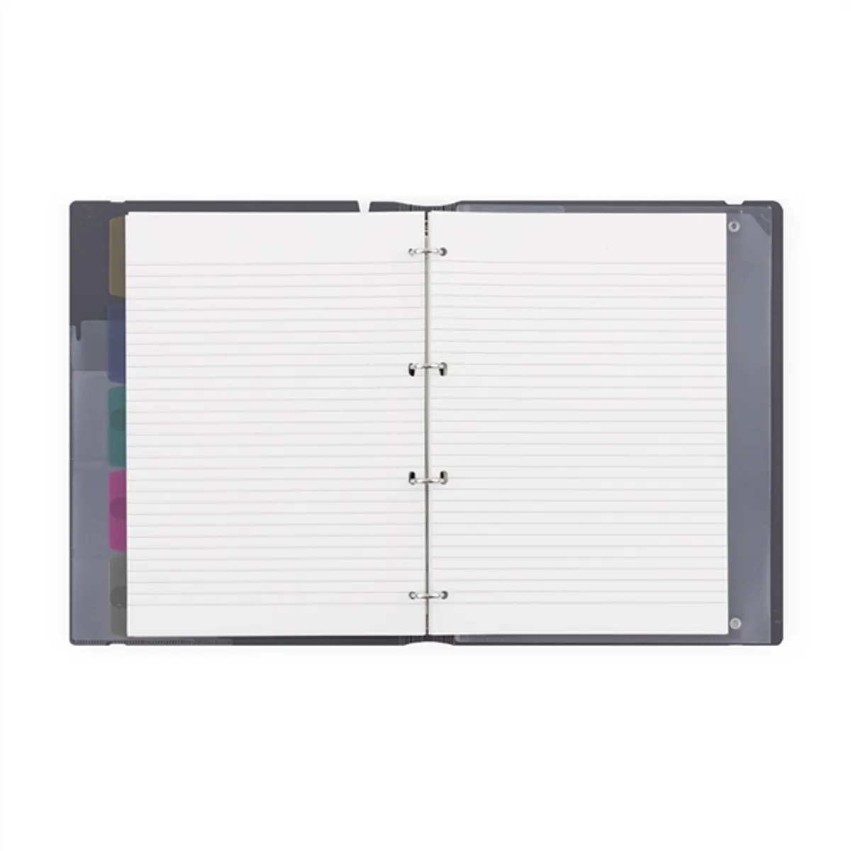 Verde A4 4 gyűrűs 3x30 vegyes lappal türkiz gyűrűs mappa #5