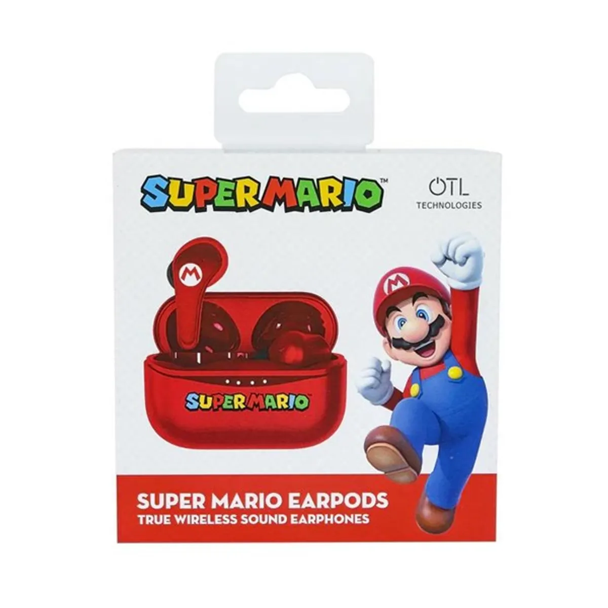OTL SM0894 Super Mario Red True Wireless Bluetooth fülhallgató #4