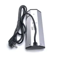 TOO VPS-314-3S IP20, 3x 2P+F, ezüst asztalra rögzíthető elosztó #3