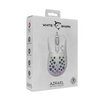 White Shark AZRAEL GM-5013W fehér gamer egér #7