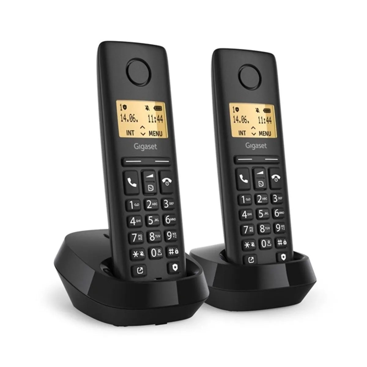 Gigaset Pure 100 Duo fekete dect telefon #1