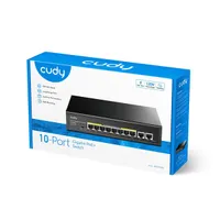 CUDY GS1010PE 8x 10/100/1000(PoE+/PoE)+2x gigabit uplink, 120W PoE switch #4
