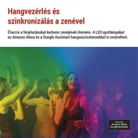 Emos GoSmart 255 cm-es lánc, 12 rész, 7 W, RGBIC+CCT, dimmelhető, WiFi LED reflektor #6