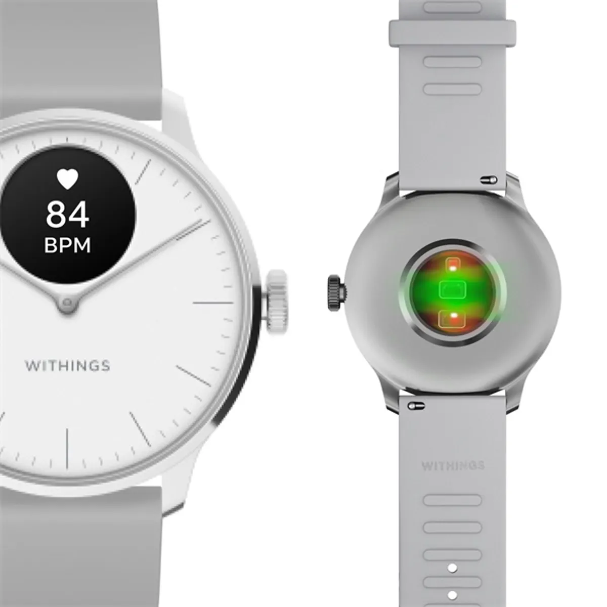 Withings HWA11-model 3 ScanWatch Light 37mm fehér okosóra #4