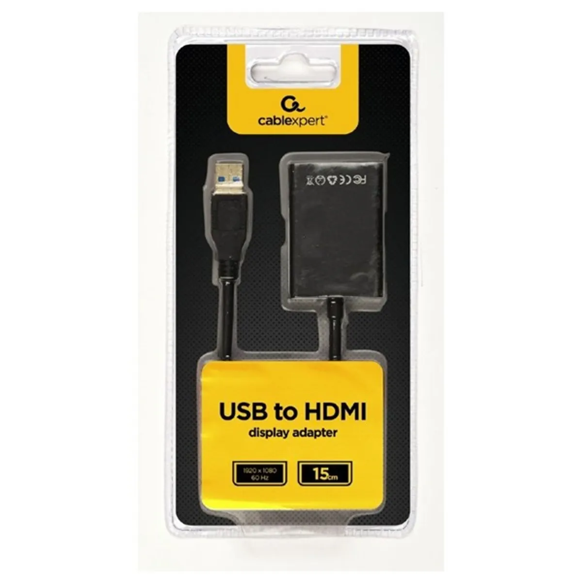 Gembird A-USB3-HDMI-02 USB - HDMI fekete adapter #3