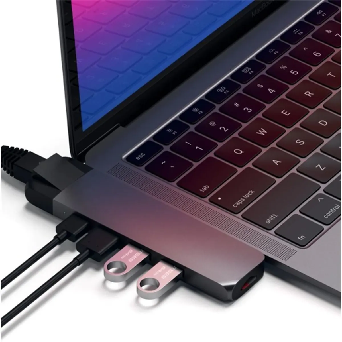 Satechi ST-TCPHEM Aluminium PRO Type-C 4K HDMI asztroszürke HUB #5