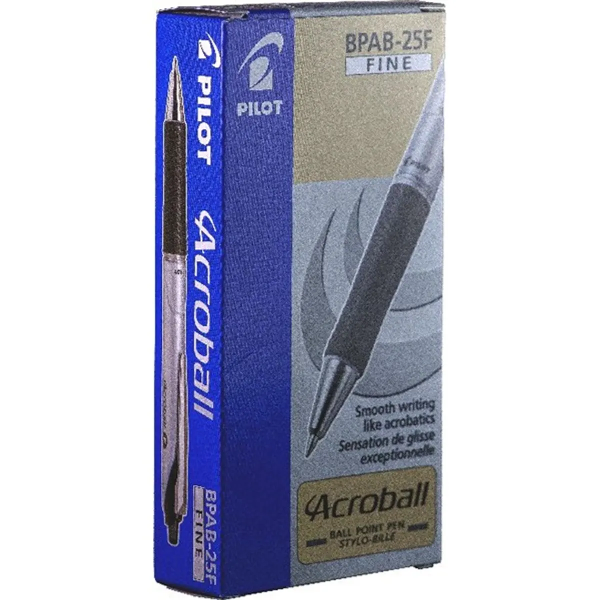 Pilot Acroball Metal Clip 12db/csomag kék golyóstoll #1