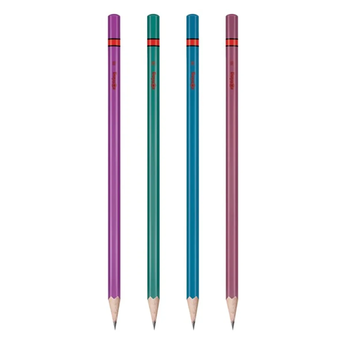 Rotring Metallic HB hatszögletű vegyes színű grafitceruza #1