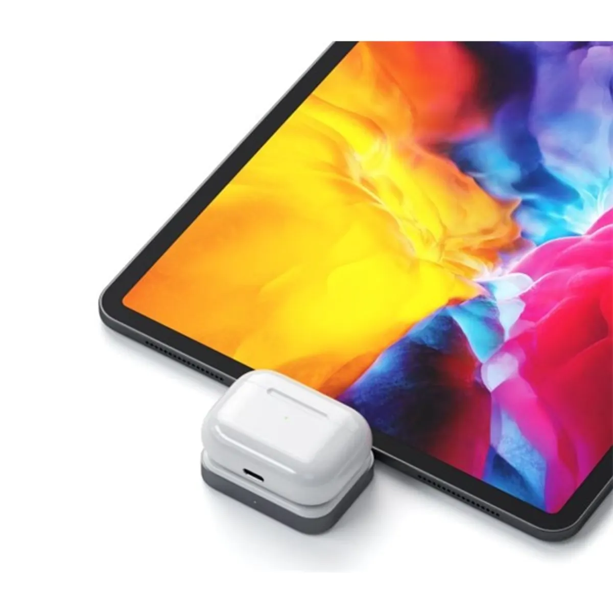 Satechi ST-TCWCDM Type-C AirPods/AirPods Pro asztroszürke vezeték nélküli töltő #4