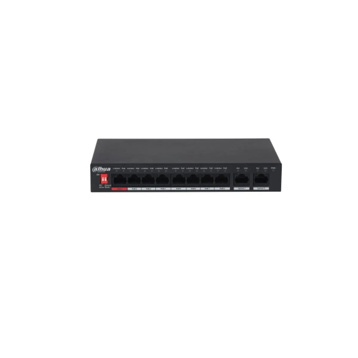 Dahua PFS3010-8ET-96-V2 1x 10/100(Hi-PoE/PoE+/PoE)+7x 10/100(PoE+/PoE)+2x gigabit uplink, 96W PoE switch #2