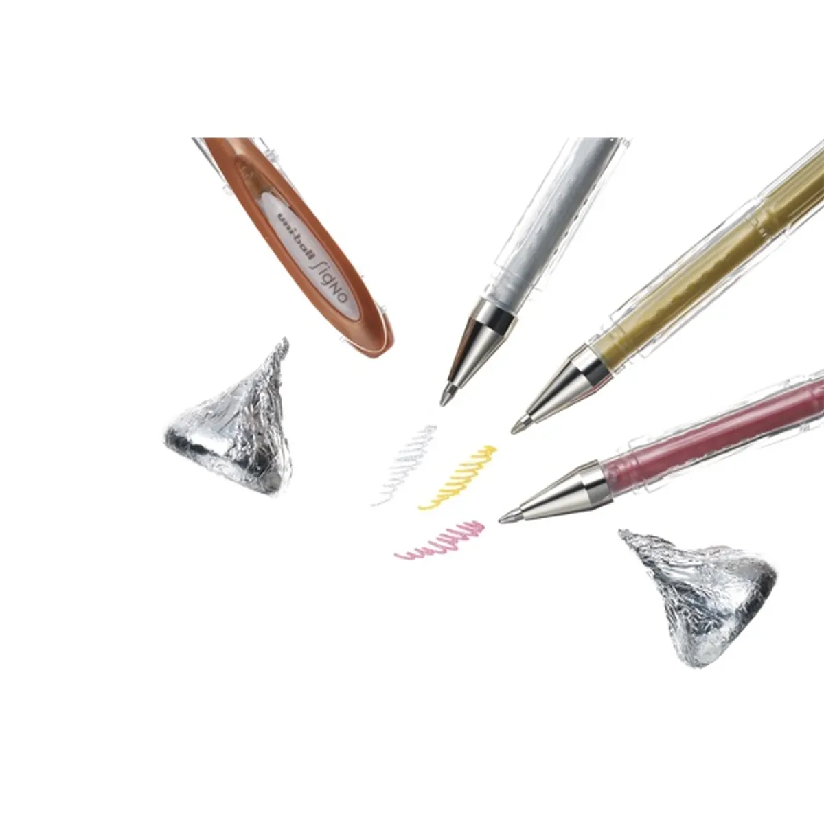 Uni UM-120NM metál arany zseléstoll #2