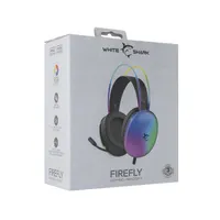 White Shark FIREFLY GH-2342B fekete gamer fejhallgató #8