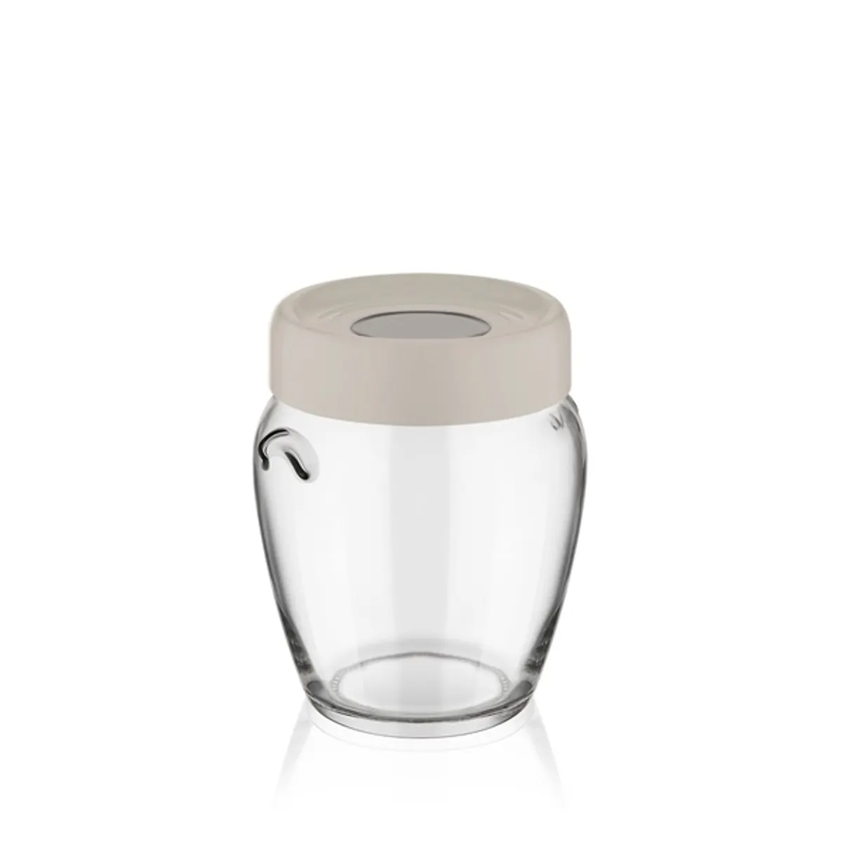 IRIS C-00138 Ring üveg tároló 580ml, fekete, elfántcsont vagy szürke színű #3