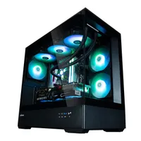 Zalman P30 fekete (táp nélküli) ablakos mATX ház #5