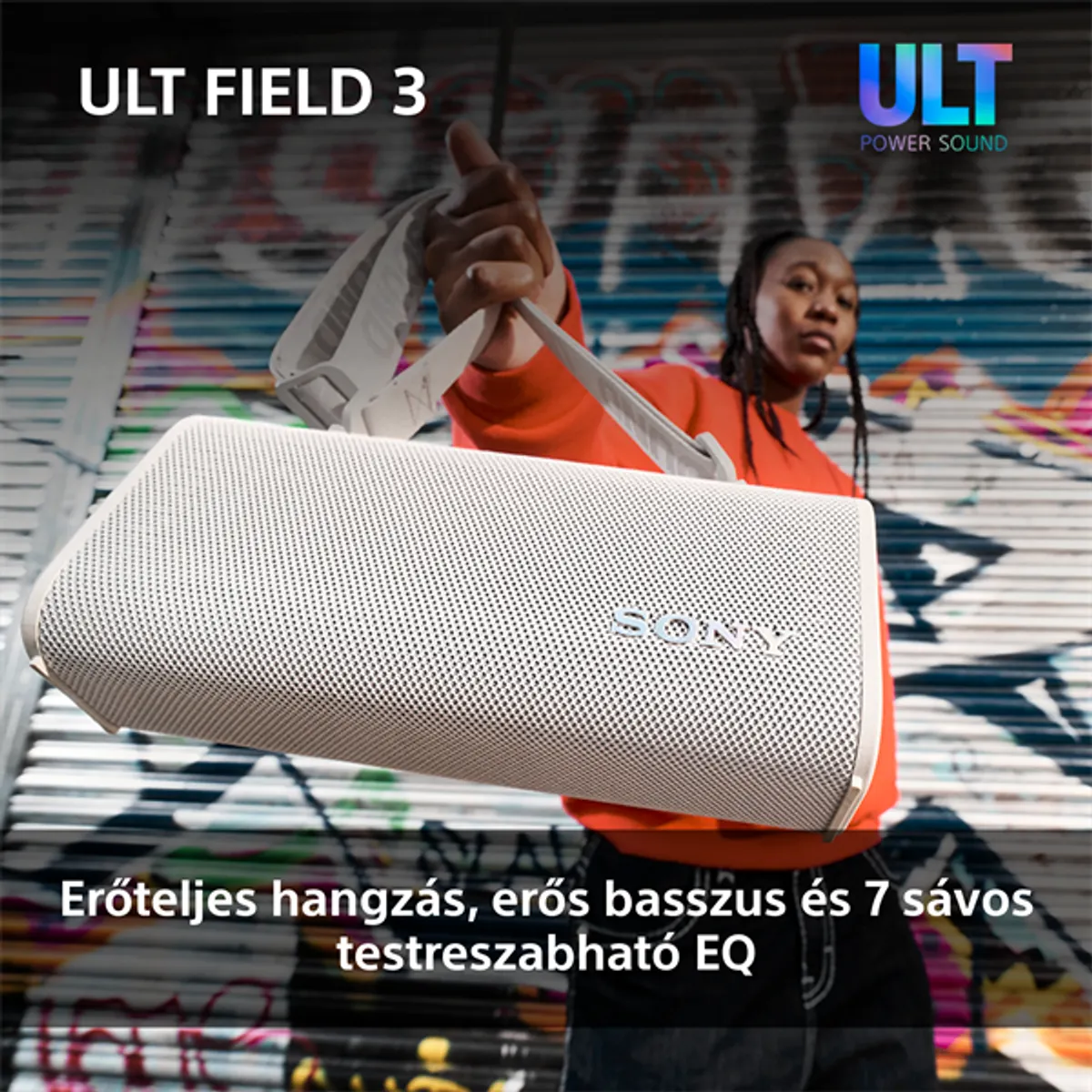 Sony ULT Field 3 fekete Bluetooth hangszoró #5