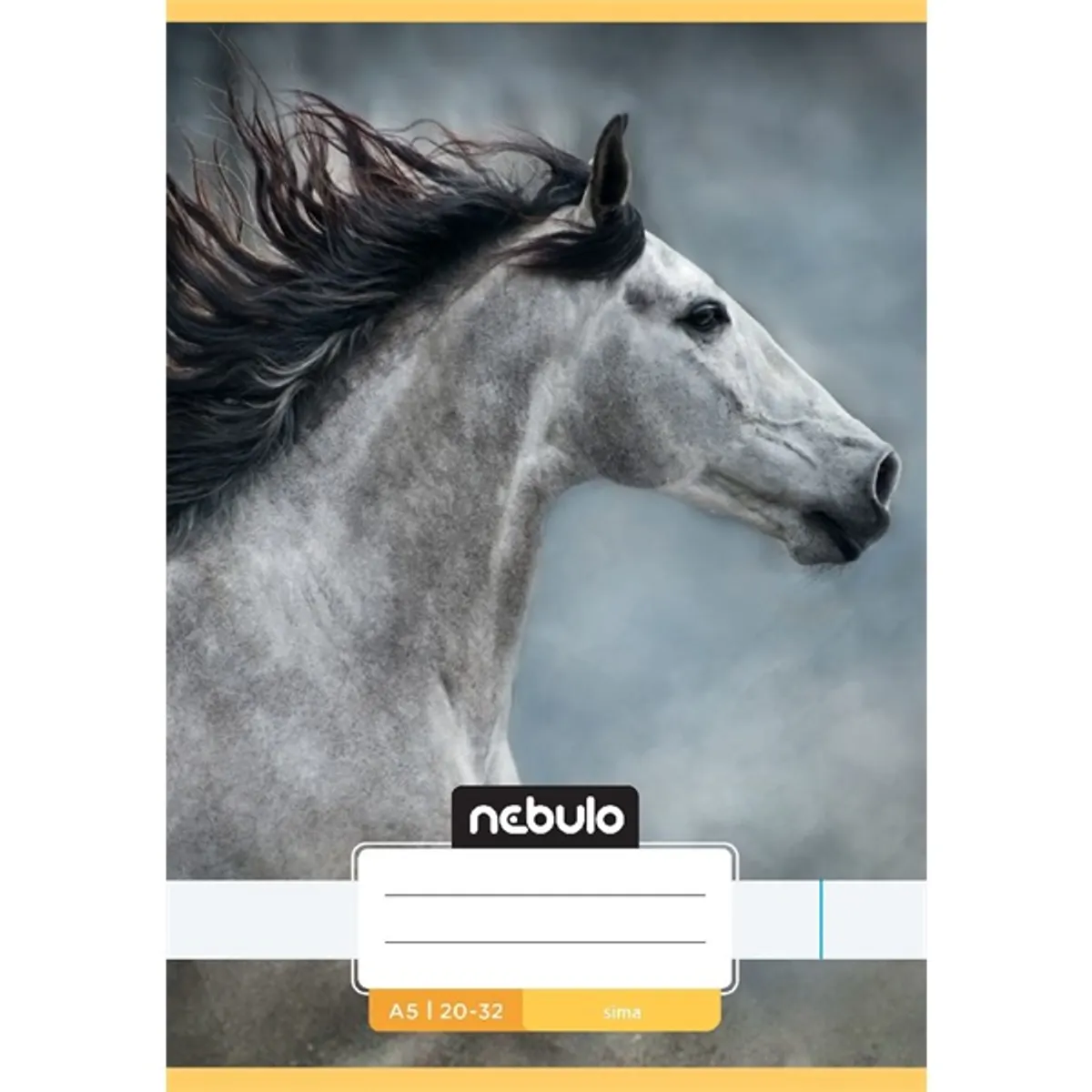 Nebulo Cuki minták A5 20-32 tűzött sima füzet #5