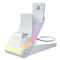 PDP 052-022-WH Afterglow Wave PlayStation 5 DualSense RGB fehér kontroller töltőállomás #3
