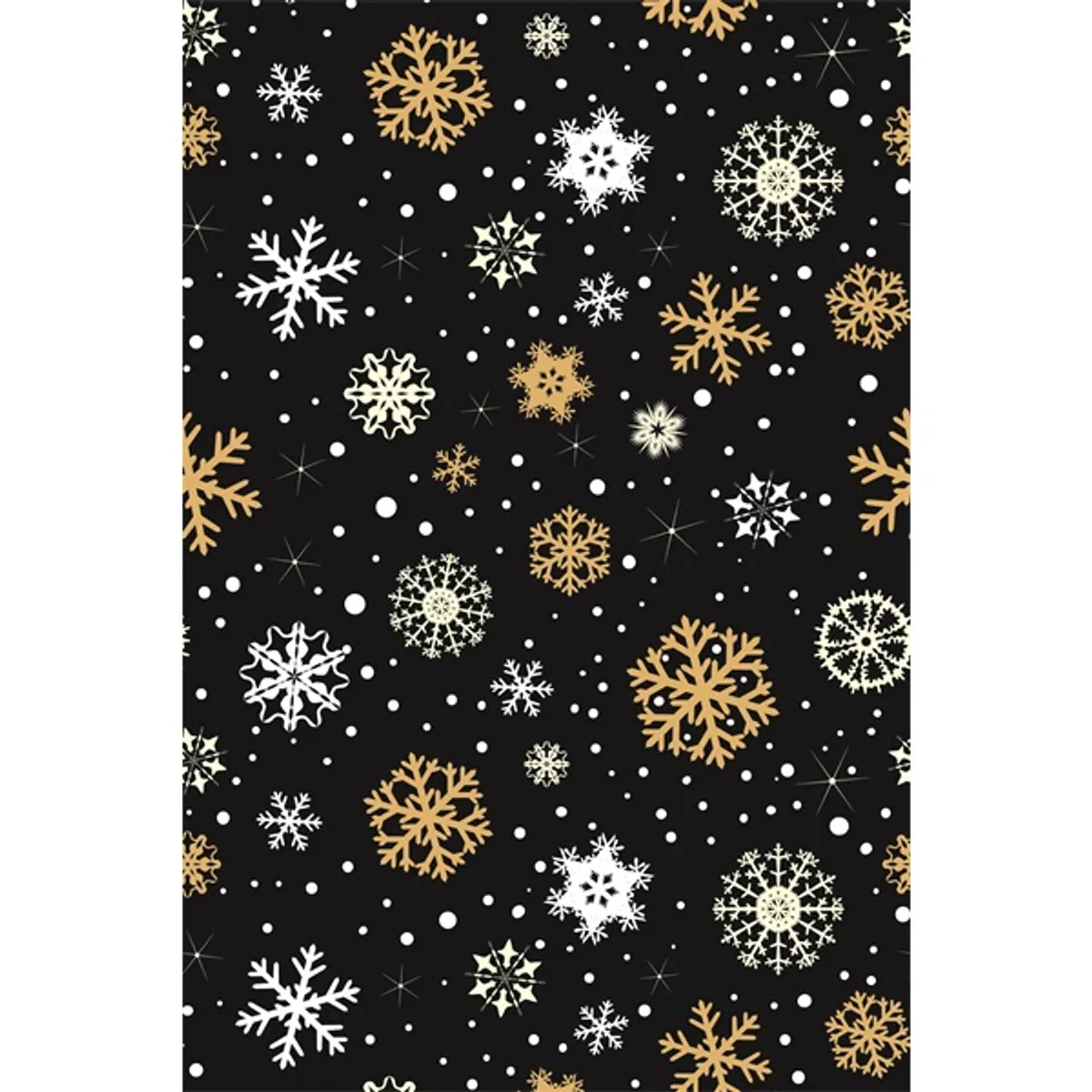 IRIS Karácsonyi tekercses METAL csomagolópapír,  200x70cm, különböző mintákkal, 60g/m2 #4