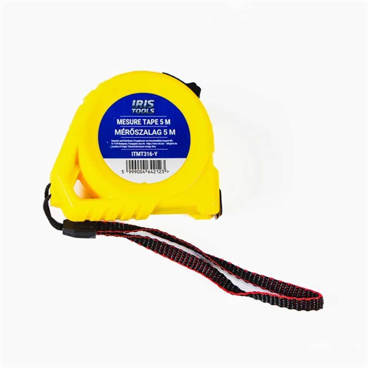 IRIS TOOLS ITMT316-Y Mérőszalag, 5 méter hosszú, 19mm széles szalag #1