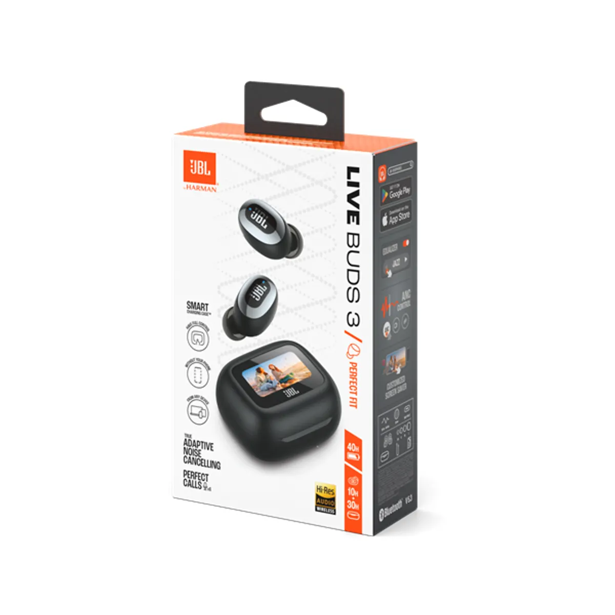 JBL Live Buds 3 True Wireless Bluetooth zajszűrős fekete fülhallgató #7