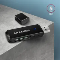 Axagon CRE-S2N Superspeed USB 3.2 Gen 1 Type-A, slim SD/microSD kártyaolvasó #2