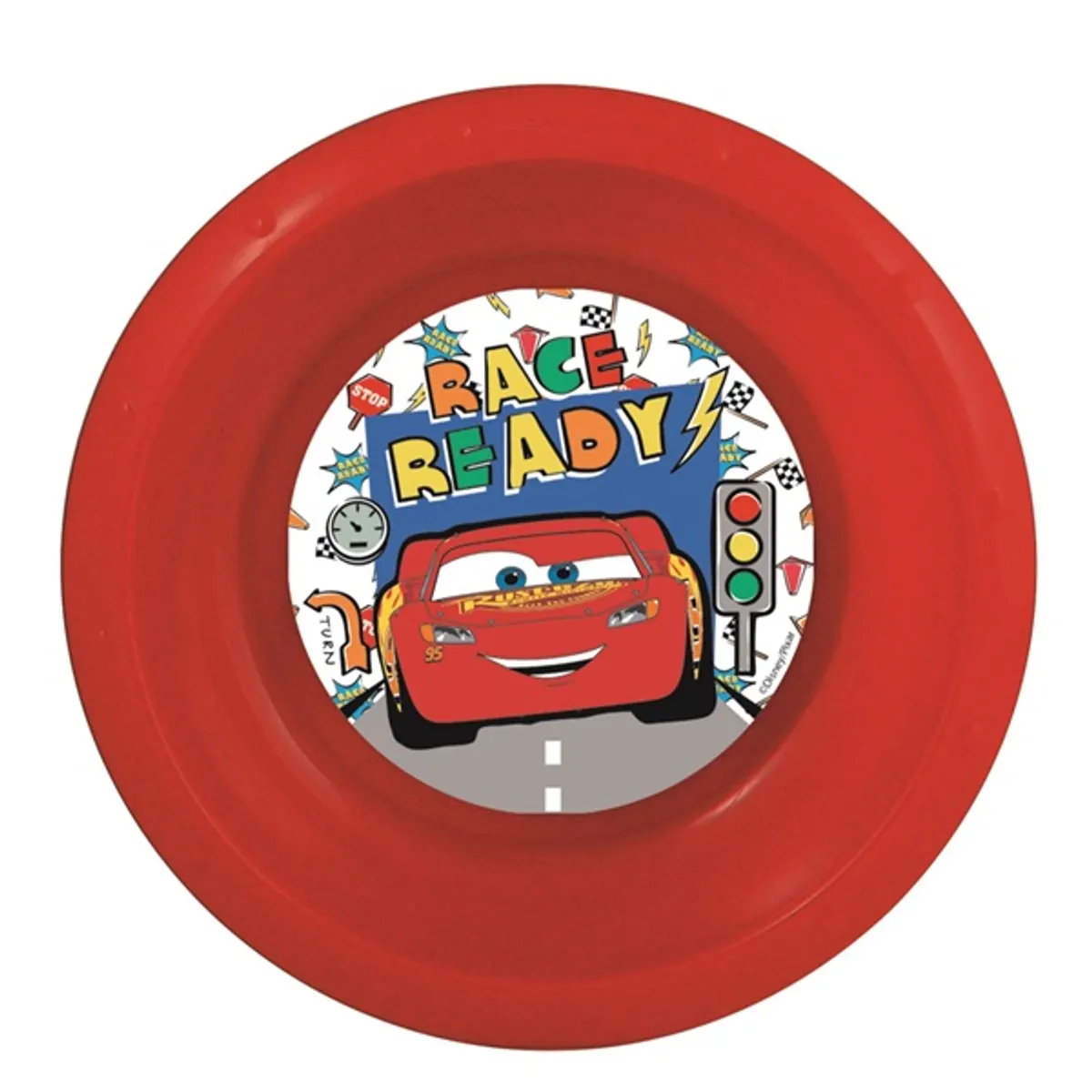 IRIS CARS RACE Disney műanyag mélytányér #1