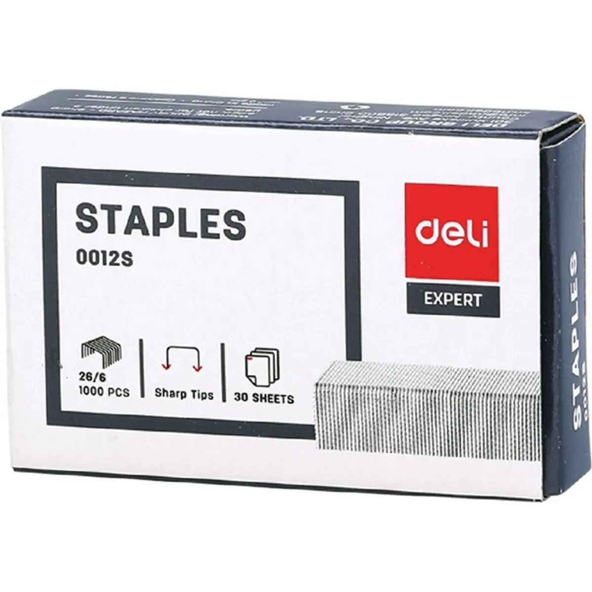 Deli Expert 26/6 hegyes 1000db tűzőkapocs #1