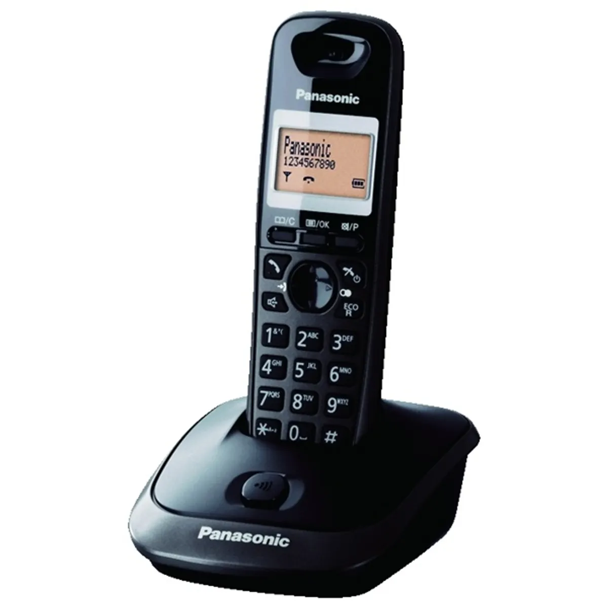 Panasonic KX-TG2511HGT kihangosítható hívóazonosítós titánfekete dect telefon #1
