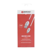 Skross MICROCABLE-120CM 1,2m USB/microUSB adat- és töltőkábel #3