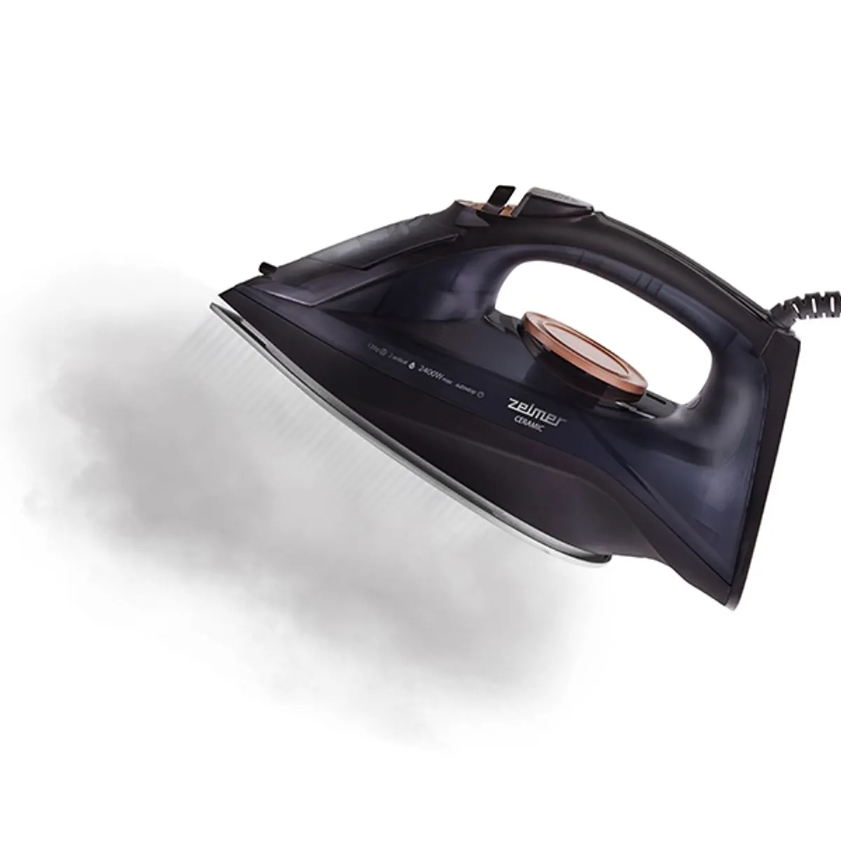 Zelmer ZIR1505 Ceramic szürke gőzölős vasaló #3