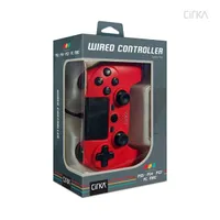 Cirka M07527-RD NuForce PS4/PC/Mac vezetékes piros kontroller #5