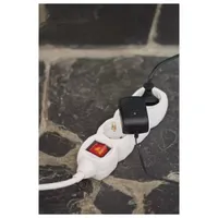 Emos P1323R 3 aljzat 3méter 1,5mm2 kapcsolós fehér hosszabbító #3