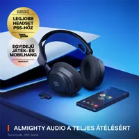 Steelseries Arctis Nova 7P vezeték nélküli kék-fekete gamer headset #6