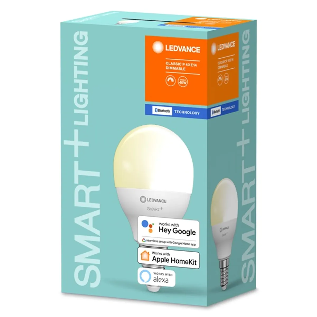 Ledvance Smart+ Bluetooth vezérlésű 5W 2700K E14, kisgömb alakú LED fényforrás #2