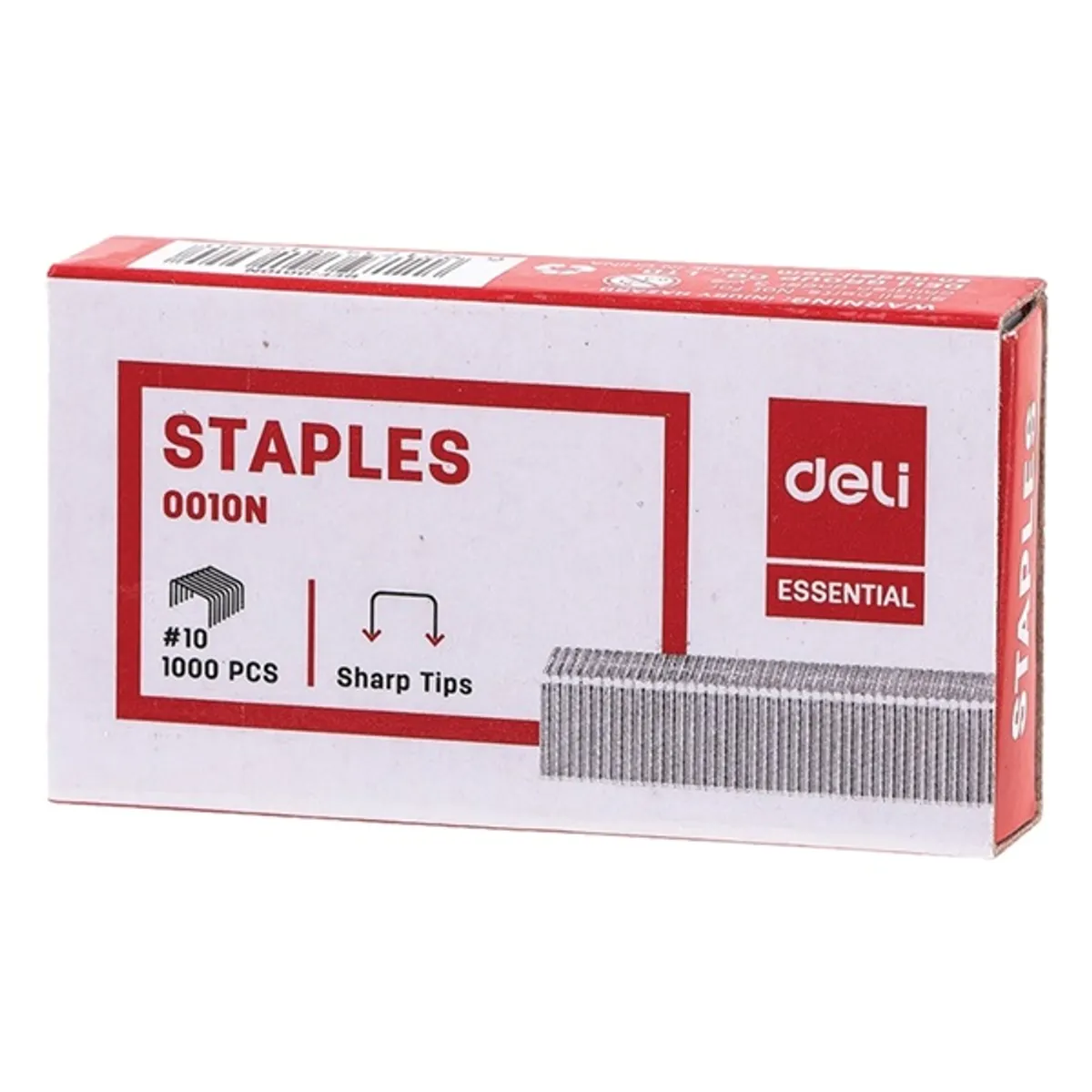 Deli Essential No.10 hegyes 1000db tűzőkapocs #1