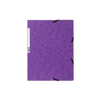 Exacompta A4 prespán lila gumis mappa #1