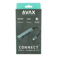 AVAX HB601 CONNECT+ Type C-4xUSB 3.0 HUB #5