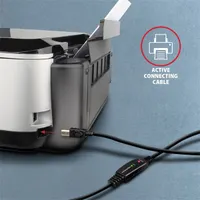 Axagon ADR-215B 15m USB 2.0 A apa - USB B apa aktív repeater kábel #5