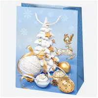 IRIS Karácsonyi ajándéktasak, 405x560x250 mm, különböző színekben és mintával #3